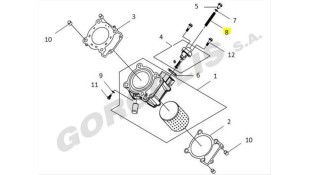 ΕΛΑΤΗΡΙΟ ΒΙΔΑ ΤΕΝΤΩΤΗΡΑ SYM VF 185