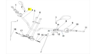 ΔΙΑΚΟΠΤΗΣ ΔΕΞΙΟΣ DAYTONA MONSTER 180 ΗΛΕΚΤΡΙΚΑ