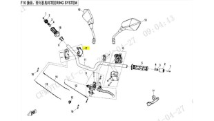 ΔΙΑΚΟΠΤΗΣ ΤΙΜΟΝΙΟΥ ΔΕΞΙΟΣ CFMOTO 650MT ΗΛΕΚΤΡΙΚΑ