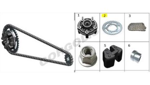 ΓΡΑΝΑΖΙ ΤΡΟΧΟΥ 520 46T ZONTES G/U/Z