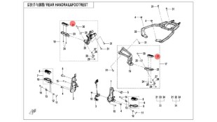 ΛΑΣΤΙΧΟ ΜΑΡΣΠΙΕ ΣΥΝΟΔΗΓΟΥ CFMOTO 450 MT