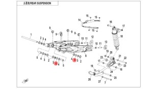 ΡΟΔΕΛΑ ΑΞΟΝΑ ΨΑΛΙΔΙΟΥ CFMOTO 450 MT ΑΝΤΑΛΛΑΚΤΙΚΑ