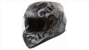 ΚΡΑΝΟΣ NOVA FF 330 SKULL MATT BLACK GRAY XS ΚΡΑΝΟΣ NOVA FF 330 SKULL MATT BLACK GRAY XS