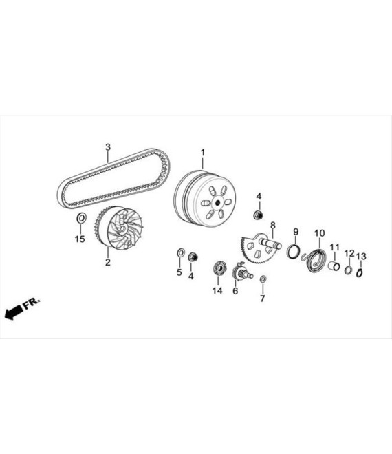 ΦΩΛΙΑ ΠΛΑΣΤΙΚΗ ΦΥΓΟΚΕΝΤΡΙΚΟΥ DAYTONA CARGO 125 ECO ΦΩΛΙΑ ΠΛΑΣΤΙΚΗ ΦΥΓΟΚΕΝΤΡΙΚΟΥ DAYTONA CARGO 125 ECO