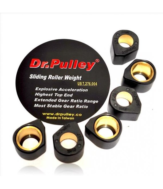 ΜΠΙΛΙΕΣ ΒΑΡΙΑΤΟΡ DR PULLEY 20x15 11gr ΑΝΤΑΛΛΑΚΤΙΚΑ ΜΠΙΛΙΕΣ ΒΑΡΙΑΤΟΡ DR PULLEY 20x15 11gr