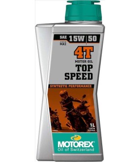 MOTOREX TOP SPEED 4T 15W50 1L ΛΙΠΑΝΤΙΚΑ