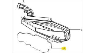 ΦΙΛΤΡΟ ΑΕΡΑ ΕΣΩΤΕΡΙΚΟ DAYTONA VIRTUS 250/300 ΑΝΤΑΛΛΑΚΤΙΚΑ