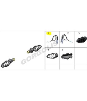 ΦΛΑΣ ΟΠΙΣΘΙΟ ΑΡΙΣΤΕΡΟ DAYTONA ZONTES G125/155