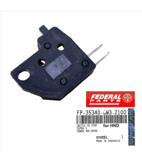 ΔΙΑΚΟΠΤΗΣ ΣΤΟΠ ΕΜΠΡΟΣ ΦΡΕΝΟΥ FEDERAL KYMCO/SYM/HONDA ΗΛΕΚΤΡΙΚΑ ΔΙΑΚΟΠΤΗΣ ΣΤΟΠ ΕΜΠΡΟΣ ΦΡΕΝΟΥ FEDERAL KYMCO/SYM/HONDA