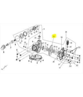 ΚΟΡΩΝΑ ΔΙΑΦΟΡΙΚΟΥ SYM QUALANDER 300