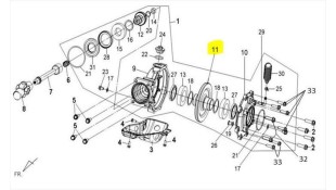 ΚΟΡΩΝΑ ΔΙΑΦΟΡΙΚΟΥ SYM QUALANDER 300