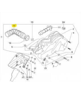ΚΟΛΑΡΟ ΕΙΣΑΓΩΓΗΣ ΚΑΡΜΠΥΛΑΤΕΡ PIAGGIO BEVERLY 250 ΑΝΤΑΛΛΑΚΤΙΚΑ ΚΟΛΑΡΟ ΕΙΣΑΓΩΓΗΣ ΚΑΡΜΠΥΛΑΤΕΡ PIAGGIO BEVERLY 250