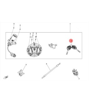 ΚΛΕΙΔΙ CFMOTO 450 MT