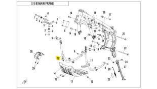 ΠΡΟΣΤΑΣΙΑ ΚΙΝΗΤΗΡΑ ΔΕΞΙΑ CFMOTO 450 MT