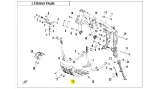 ΠΟΔΙΑ ΠΡΟΣΤΑΣΙΑΣ ΚΙΝΗΤΗΡΑ CFMOTO 450 MT ΠΟΔΙΑ ΠΡΟΣΤΑΣΙΑΣ ΚΙΝΗΤΗΡΑ CFMOTO 450 MT