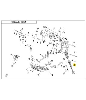 ΠΛΑΙΝΟ ΣΤΑΝΤ CFMOTO 450MT
