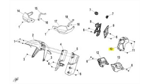 ΚΑΛΥΜΜΑ ΓΡΑΝΑΖΙΟΥ CFMOTO 450 MT