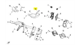 ΒΑΣΗ ΧΟΥΦΤΑΣ ΑΡΙΣΤΕΡΑ CFMOTO 450 MT
