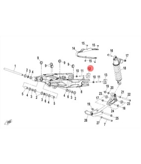 ΡΕΓΟΥΛΑΤΟΡΟΣ ΑΛΥΣΙΔΑΣ ΨΑΛΙΔΙΟΥ ΔΕΞΙ CFMOTO 450 MT