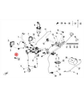 ΘΥΡΑ USB CFMOTO 450 MT