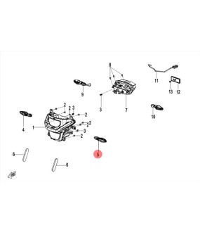 ΦΛΑΣ ΑΡΙΣΤΕΡΟ ΕΜΠΡΟΣ CFMOTO 450/800 MT