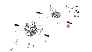 ΦΛΑΣ ΑΡΙΣΤΕΡΟ ΠΙΣΩ CFMOTO 450/800/700 MT