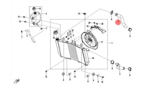 ΚΟΛΑΡΟ ΨΥΓΕΙΟΥ ΕΞΑΓΩΓΗΣ CFMOTO 450 MT