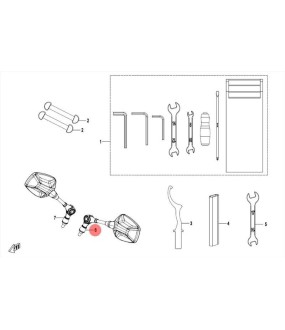 ΚΑΘΡΕΦΤΗΣ ΑΡΙΣΤΕΡΟΣ CFMOTO 450 MT