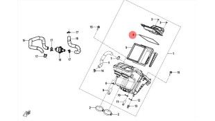 O-RING ΚΑΠΑΚΙ ΦΙΛΤΡΟΚΟΥΤΙ CFMOTO 450 MT