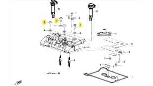ΒΙΔΑ ΚΑΠΑΚΙΟΥ ΒΑΛΒΙΔΩΝ CFMOTO 450 MT ΑΝΤΑΛΛΑΚΤΙΚΑ