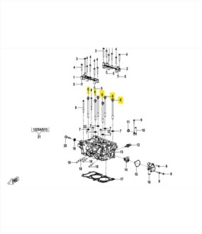 ΒΙΔΑ ΚΕΦΑΛΗΣ M10x150 CFMOTO 450 MT SPARE PARTS