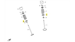 RETRAINER ΚΑΤΩ ΒΑΛΒΙΔΩΝ CFMOTO 450 MT SPARE PARTS