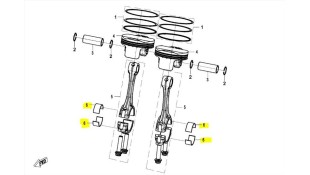 ΚΟΥΖΙΝΕΤΟ ΜΠΙΕΛΑΣ RED CFMOTO 450 MT SPARE PARTS