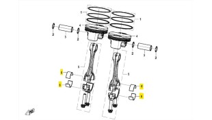 ΚΟΥΖΙΝΕΤΟ ΜΠΙΕΛΑΣ BLUE CFMOTO 450 MT SPARE PARTS