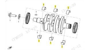 ΚΟΥΖΙΝΕΤΟ ΣΤΡΟΦΑΛΟΥ BLUE CFMOTO 450 MT SPARE PARTS