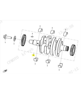 ΣΤΡΟΦΑΛΟΣ MARK B CFMOTO 450 MT SPARE PARTS