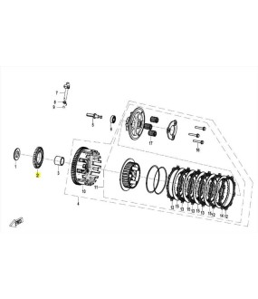 ΓΡΑΝΑΖΙ ΚΑΜΠΑΝΑΣ CFMOTO 450 MT SPARE PARTS