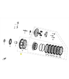 ΚΑΜΠΑΝΑ ΚΟΜΠΛΕ MARK A CFMOTO 450 MT SPARE PARTS