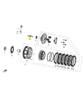 ΠΕΙΡΟΣ ΚΑΜΠΑΝΑΣ ΣΥΜΠΛΕΚΤΗ CFMOTO 450 MT SPARE PARTS