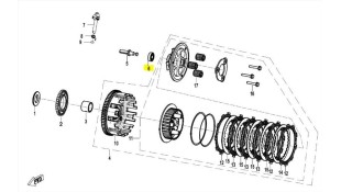 ΡΟΥΛΕΜΑΝ ΚΑΜΠΑΝΑΣ CFMOTO 450 MT ΑΝΤΑΛΛΑΚΤΙΚΑ
