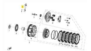 ΜΟΧΛΟΣ ΣΥΜΤΠΛΕΚΤΗ CFMOTO 450 MT SPARE PARTS