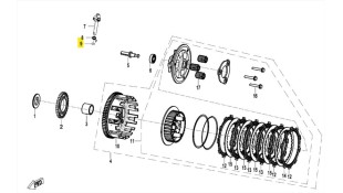 ΡΟΔΕΛΑ ΜΟΧΛΟΥ ΣΥΜΤΠΛΕΚΤΗ CFMOTO 450 MT SPARE PARTS