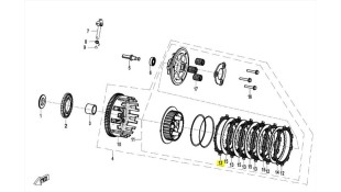 ΔΙΣΚΑΚΙ ΦΙΜΠΕΡ 2 CFMOTO 450 MT ΑΝΤΑΛΛΑΚΤΙΚΑ