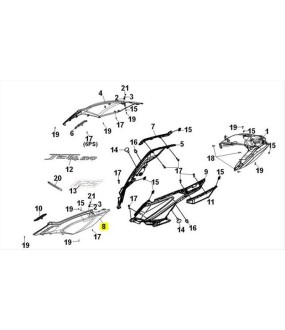 ΚΑΠΑΚΙ ΣΕΛΛΑΣ ΑΡΙΣΤΕΡΟ SYM JET 14 EVO 125/200 E5 SPARE PARTS
