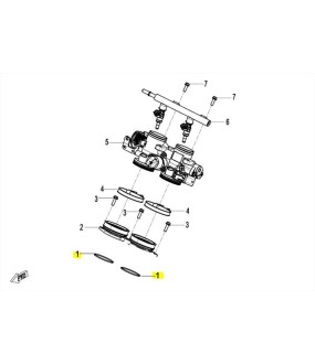 O-RING 46.2x2 ΕΙΣΑΓΩΓΗΣ CFMOTO 450 MT ΑΝΤΑΛΛΑΚΤΙΚΑ