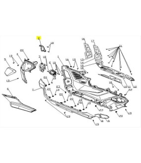 ΠΡΟΒΟΛΕΑΣ ΟΜΙΧΛΗΣ ΑΡΙΣΤΕΡΟΣ DAYTONA VIRTUS 125/250/300 ΑΝΤΑΛΛΑΚΤΙΚΑ