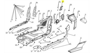 ΠΡΟΒΟΛΕΑΣ ΟΜΙΧΛΗΣ ΔΕΞΙΟΣ DAYTONA VIRTUS 250 SPARE PARTS