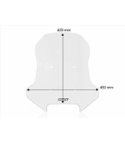 ΑΝΕΜΟΘΩΡΑΚΑΣ CLEAR WRS CFMOTO 450MT ACCESSORIES