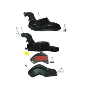 ΦΙΛΤΡΟ ΑΕΡΑ GEMINI DART 125 SPARE PARTS