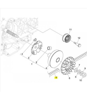 ΙΜΑΝΤΑΣ PIAGGIO BEVERLY 250/300 SPARE PARTS